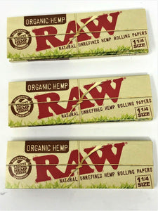 3 Pack Raw Rolling Papers - Volo Smoke and Vape